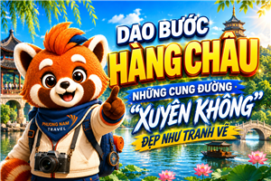 HÀNG CHÂU PHẦN 1: DẠO BƯỚC HÀNG CHÂU - NHỮNG CUNG ĐƯỜNG XUYÊN KHÔNG ĐẸP NHƯ TRANH VẼ