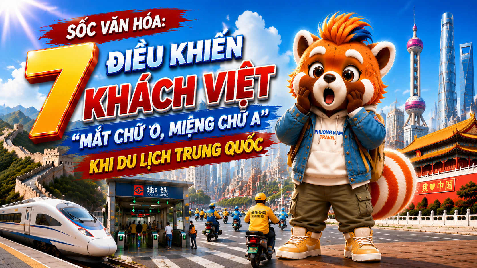 Sốc Văn Hóa: 7 Điều Khiến Khách Việt Mắt Chữ O, Miệng Chữ A Khi Du Lịch Trung Quốc