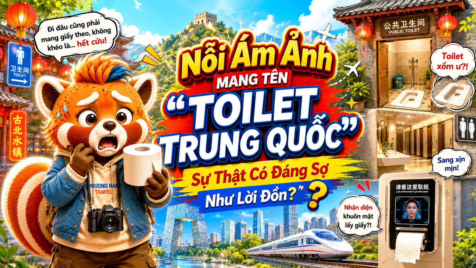 Nỗi Ám Ảnh Mang Tên Toilet Trung Quốc: Sự Thật Có Đáng Sợ Như Lời Đồn?