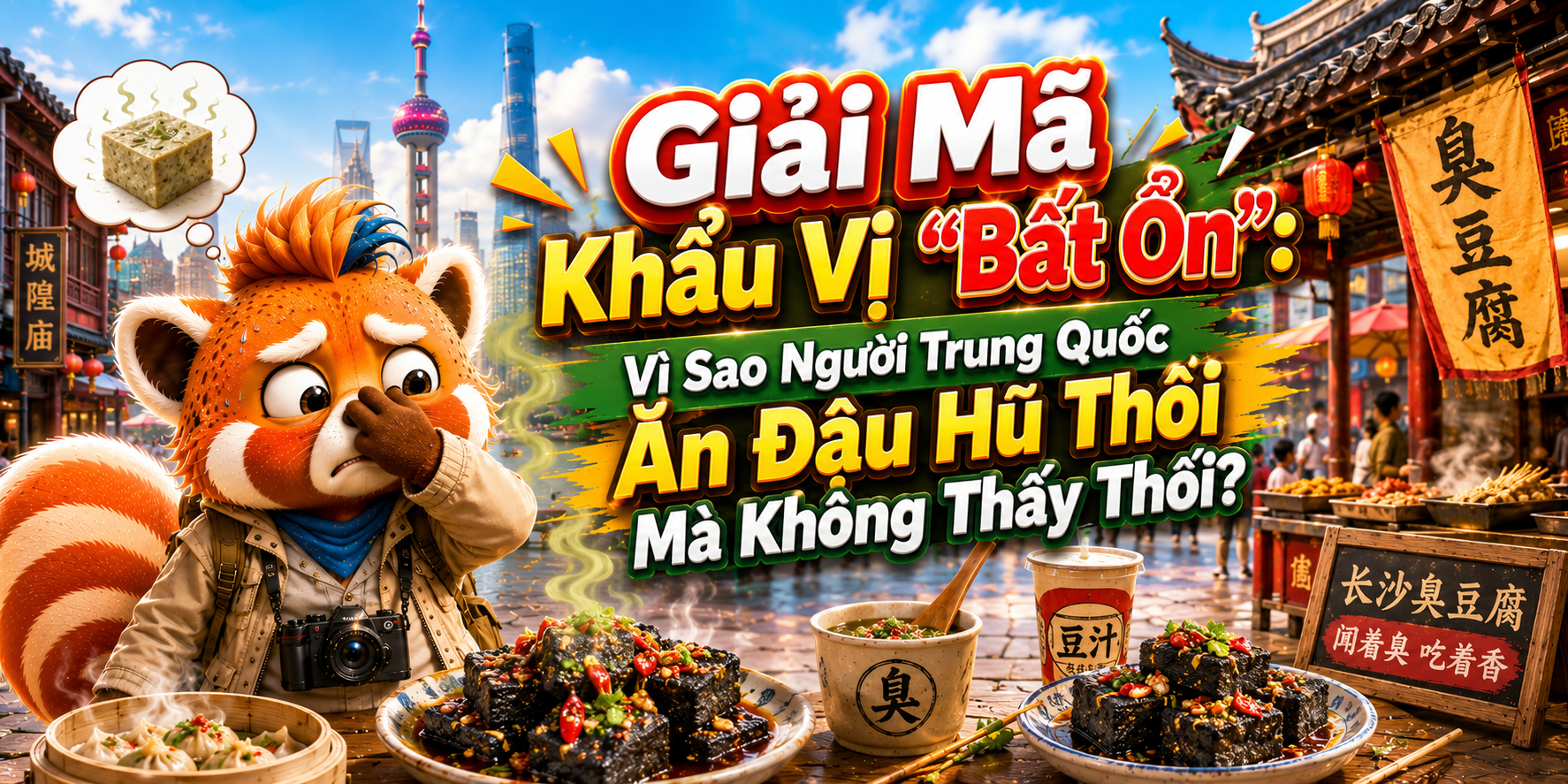 Giải Mã Khẩu Vị Bất Ổn: Vì Sao Người Trung Quốc Ăn Đậu Hũ Thối Mà Không Thấy Thối?