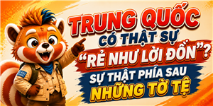 Trung Quốc Có Thật Sự Rẻ Như Lời Đồn? Sự Thật Phía Sau Những Tờ Tệ