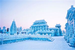 KHÁM PHÁ CÔNG VIÊN BĂNG ĐĂNG CÁP NHĨ TÂN – THẾ GIỚI BĂNG TUYẾT KỲ ẢO TẠI TRUNG QUỐC